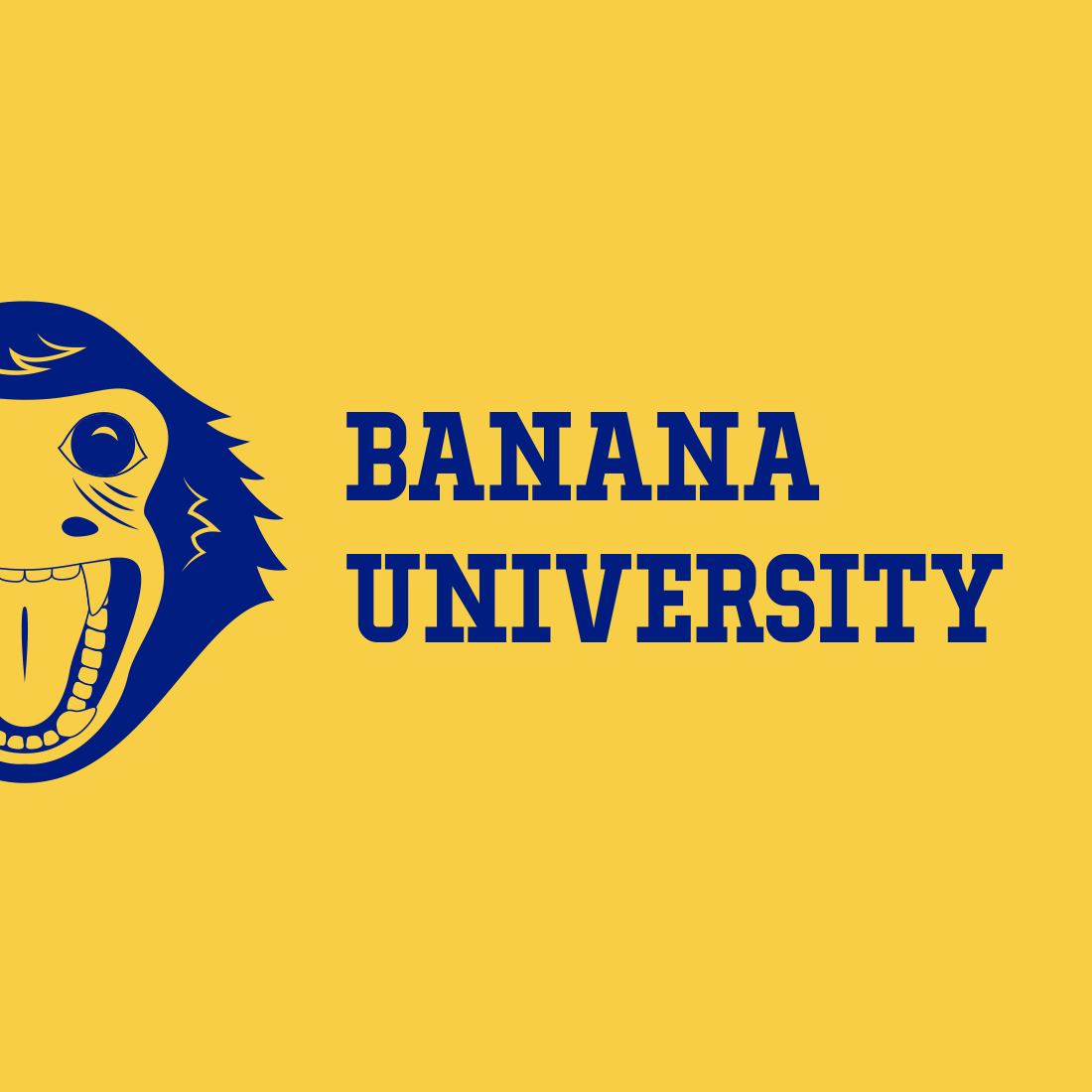 Illustratie Banana University